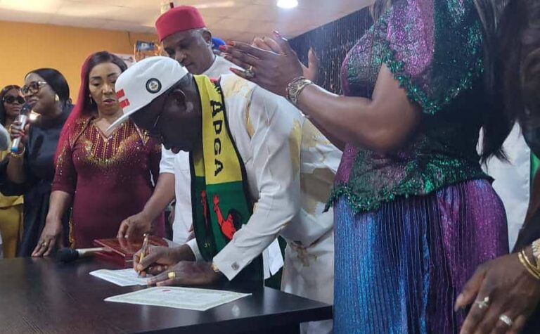 INEC PRESENTS CERTIFICATE OF RETURN TO GOVERNOR-ELECT SOLUDO