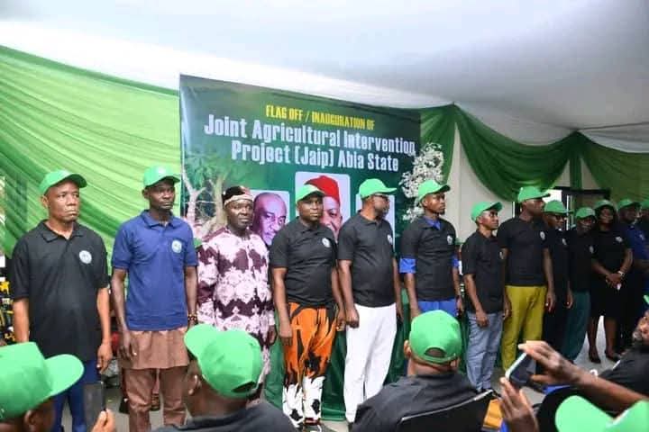 OTTI INAUGURATES JOINT AGRICULTURAL PROJECT, APPOINTS 17 NEW FARM MANAGERS IN ABIA.