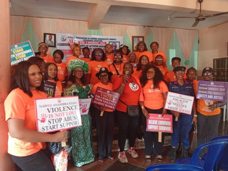 UNITE TO END DIGITAL VIOLENCE: ANAMBRA HoS, NAWOJ PUSH FOR PROTECTION OF WOMEN, GIRLS