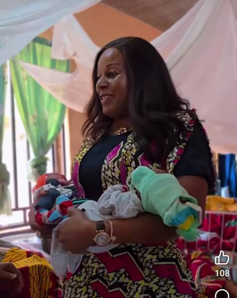 MRS SOLUDO CELEBRATES NEW YEAR BABIES, HAILS FREE ANTENATAL AND DELIVERY SERVICES IN ANAMBRA