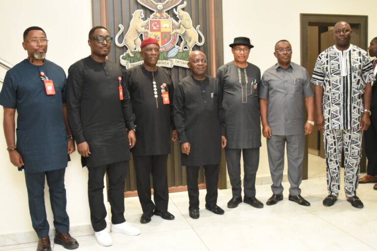 ABIA’S FIRST MILITARY ADMINISTRATOR VISITS OTTI, APPLAUDS DEVELOPMENT STRIDES