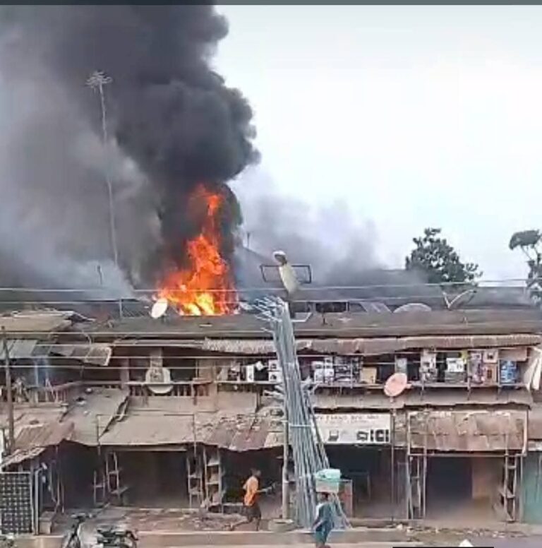 ₦50BN LOSS AS as FIRE RAZES NNEWI ELECTRICAL MARKET, TRADERS LAMENT DELAYED RESPONSE