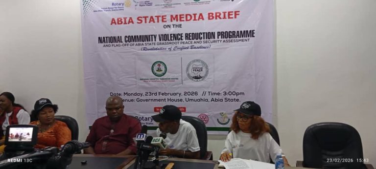 OTTI RESTATES ZERO TOLERANCE FOR CRIME, BACKS PEACE INITIATIVE