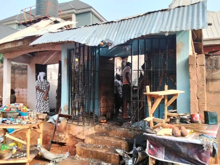 FIRE RAZES SHOPS IN OKPUNO, DESTROYS PROPERTY WORTH MILLIONS
