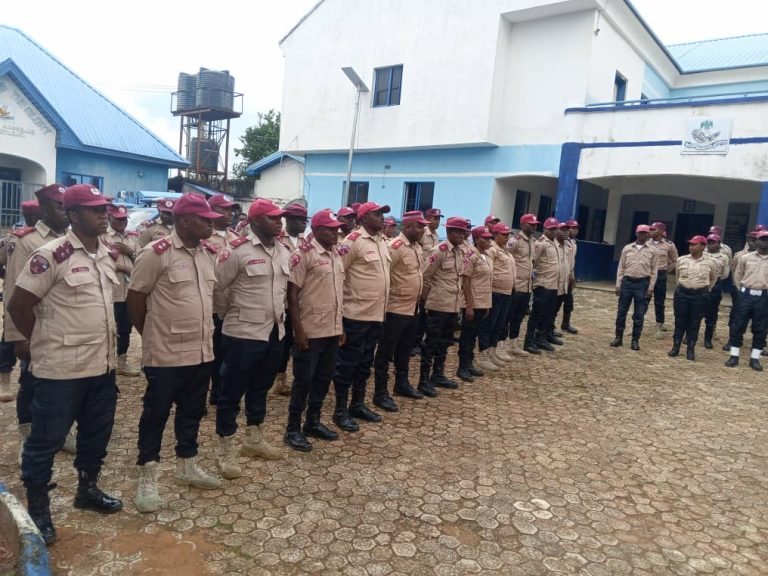 FRSC DEPLOYS 275 PERSONNEL AHEAD OF SOLUDU’S SECOND-TERM INAUGURATION IN ANAMBRA