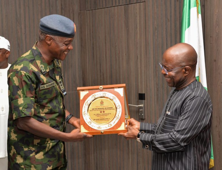 OTTI PLEDGES 100 HECTARES FOR AIR FORCE SPECIAL FORCES TRAINING CENTRE IN ABIA