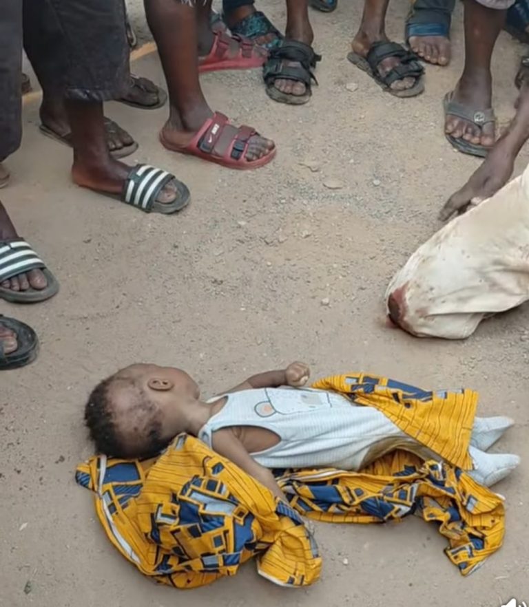 CHILD DIES AFTER MOTHER FALLS WHILE FLEEING ARMED HUSBAND IN AWKA