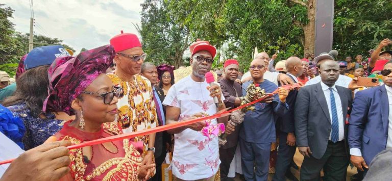 SOLUDO INAUGURATES 2.5km ROAD IN NANKA, COMMENDS PPCP MODEL