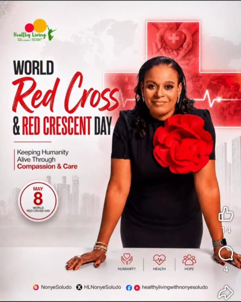 WORLD RED CROSS DAY: MRS SOLUDO HAILS COURAGE, COMPASSION OF HUMANITARIAN HEROES