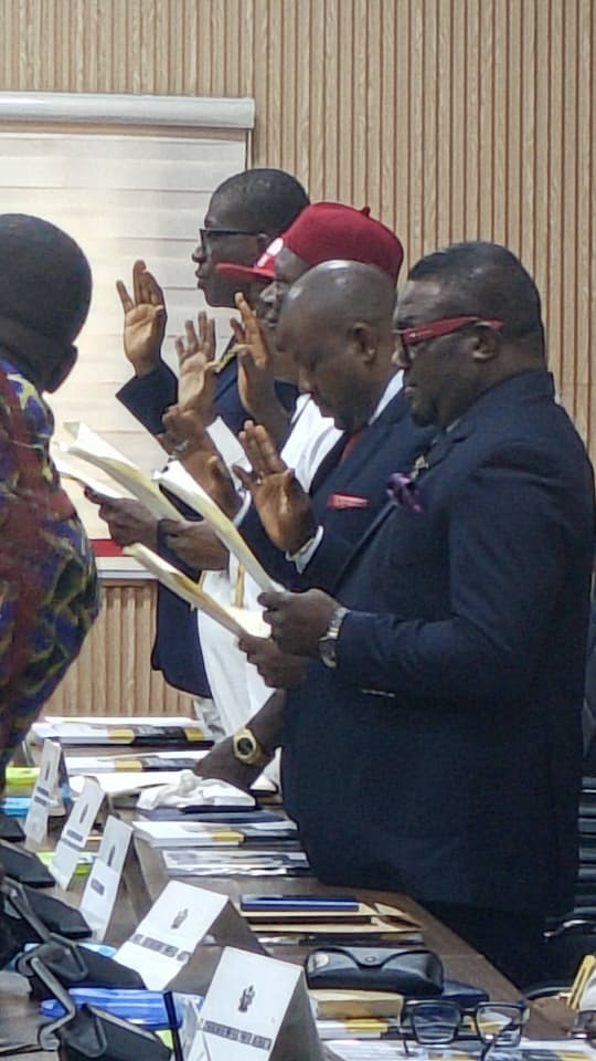 SOLUDO SWEARS IN 18 COMMISSIONERS, UNVEILS “SOLUTION 2.0” TEAM
