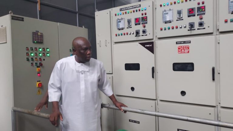 FG HANDS OVER REHABILITATED IFITE OGWARI PUMPING STATION TO BOOST RICE PRODUCTION