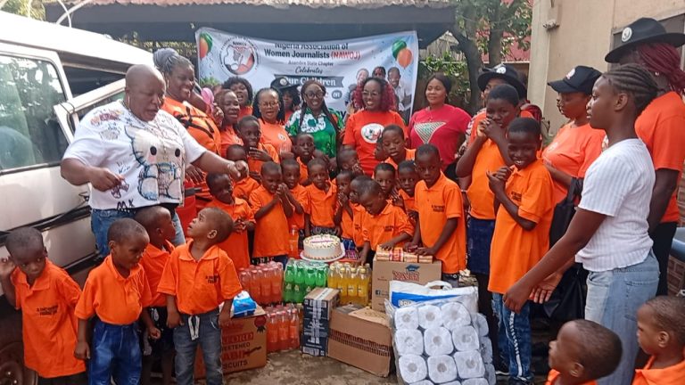 NAWOJ CELEBRATES CHILDREN’S  DAY WITH ORPHANAGE HOME IN AWKA