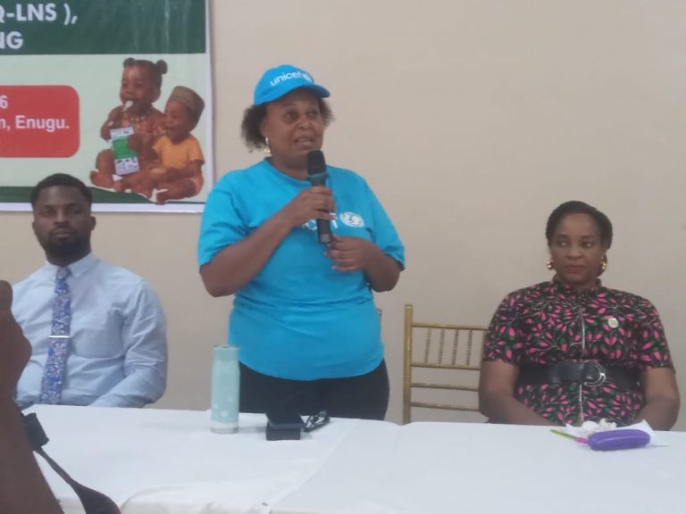 UNICEF COMMENDS ENUGU’S INVESTMENT IN CHILD NUTRITION INITIATIVE