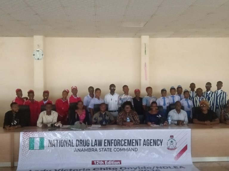 NDLEA COMMANDER URGES ANAMBRA STUDENTS TO STAY FOCUSED ON EDUCATION, SHUN DRUGS