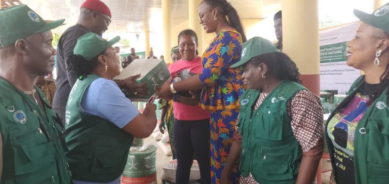 NEMA BEGINS DISTRIBUTION OF 4,000 SAUDI-DONATED FOOD BASKETS TO FLOOD, DISASTERS VICTIMS IN ANAMBRA