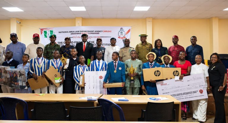 NDLEA ANAMBRA REWARDS OUTSTANDING STUDENTS, URGES STAKEHOLDERS TO SUPPORT ACADEMIC EXCELLENCE