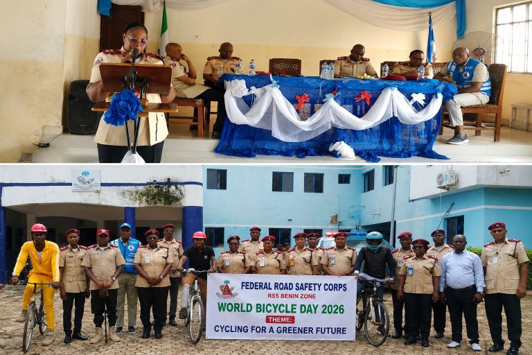 FRSC URGES NIGERIANS TO EMBRACE BICYCLE TRANSPORTATION