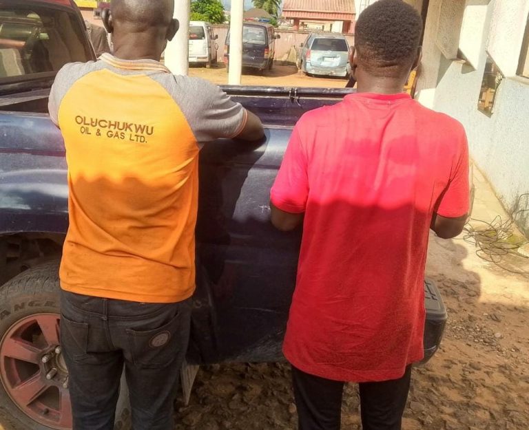 NSCDC ARRESTS TWO OVER ILLEGAL PETROLEUM DEALINGS IN ANAMBRA