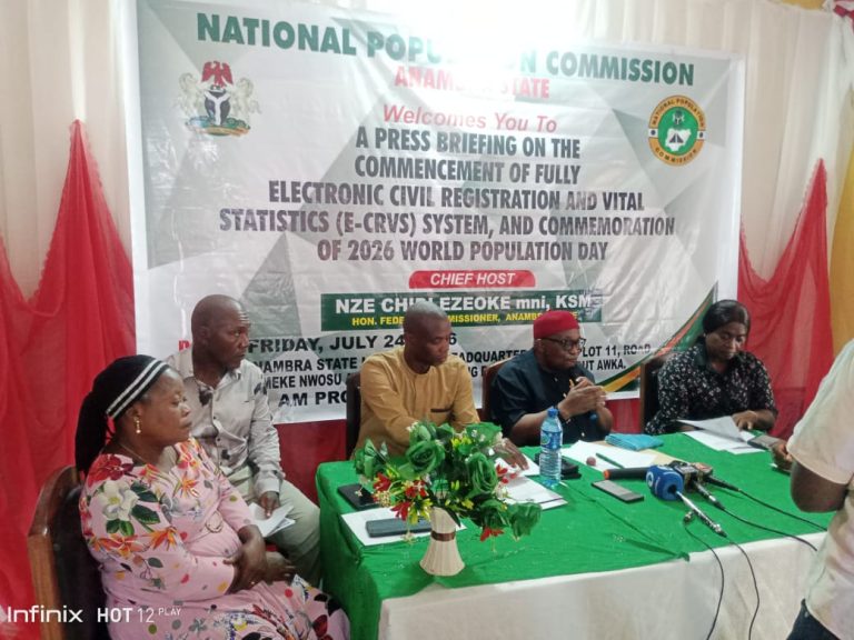 NPC LAUNCHES NATIONWIDE DIGITAL BIRTH AND DEATH REGISTRATION, URGES PUBLIC PARTICIPATION