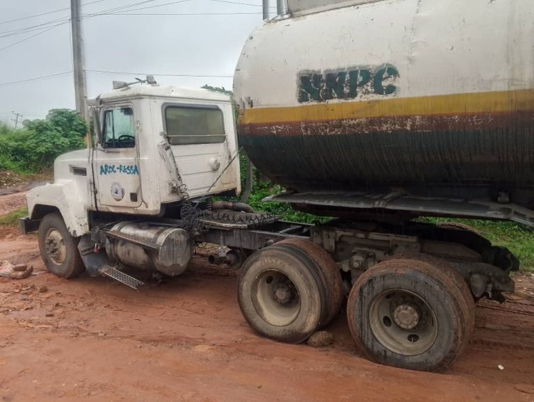 NSCDC SEIZES 45,000 LITRES OF SUSPECTED ADULTERATED AGO, DRIVER FLEES IN ONITSHA