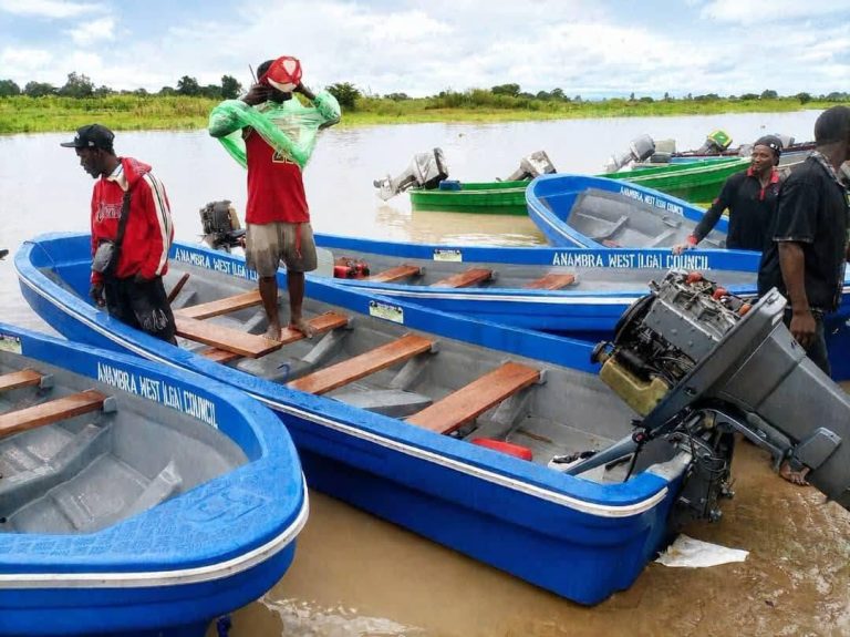 ANAMBRA GOVERNMENT UNVEILS FOUR SPEED BOATS, LAUNCHES BOAT IDENTIFICATION SYSTEM