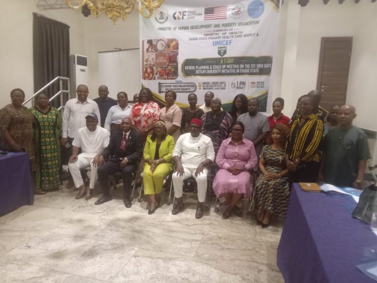 UNICEF URGES EXCLUSIVE BREASTFEEDING, DIETARY DIVERSITY TO COMBAT CHILD MALNUTRITION IN ENUGU