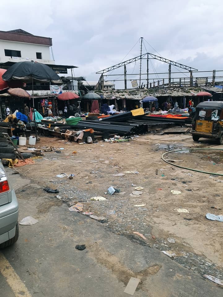 ONITSHA MAIN MARKET RECONSTRUCTION: DISPLACED TRADERS COUNT COST OF DEMOLISHED SHANTIES