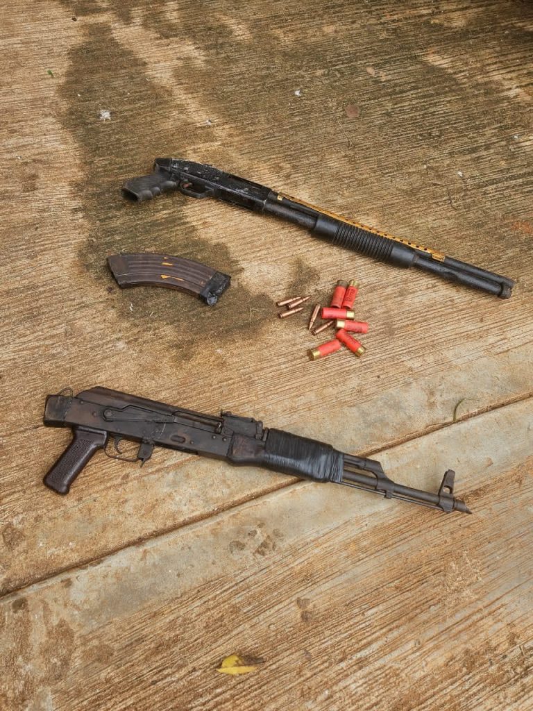 POLICE NEUTRALISE TWO SUSPECTED KIDNAPPERS, ROBBERS, RECOVER AK-47, PUMP-ACTION GUN IN ANAMBRA