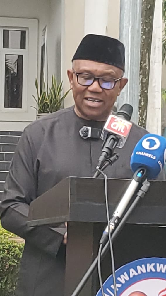 PETER OBI UNVEILS ECONOMIC AGENDA, PLEDGES PRODUCTION-LED GROWTH