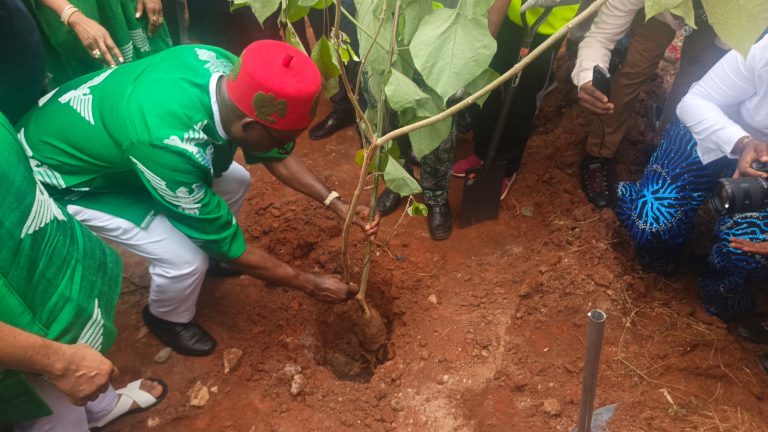 ANAMBRA @ 35: SOLUDO CHAMPIONS TREE PLANTING, CALLS FOR COLLECTIVE ACTION TO SAVE ECOSYSTEM