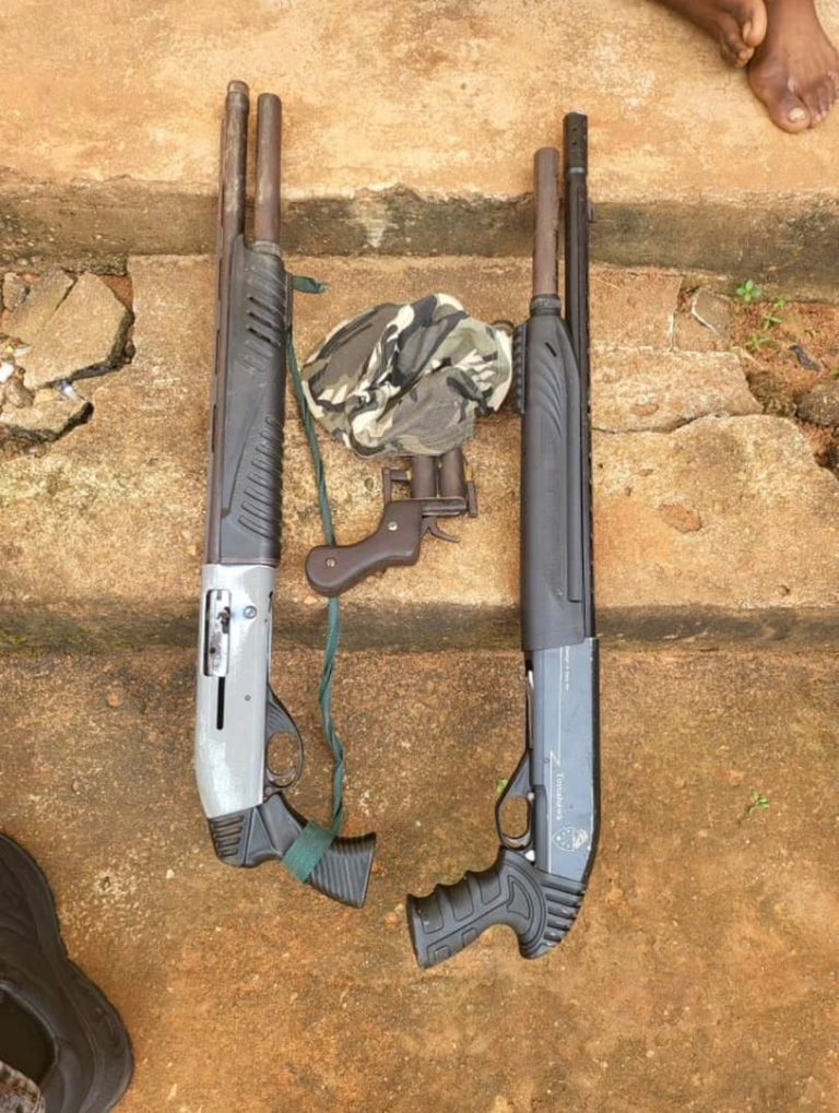 POLICE ARREST 25-YEAR-OLD SUSPECTED KIDNAPPER, RECOVER TWO PUMP-ACTION GUNS IN ANAMBRA